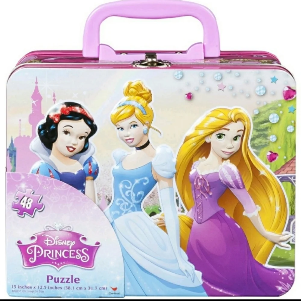 🆕Disney's Princess Puzzle & Lunch Box - Picture 1 of 9